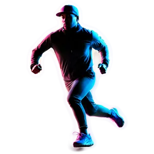 Running Man Silhouette Png Jnj83 PNG image