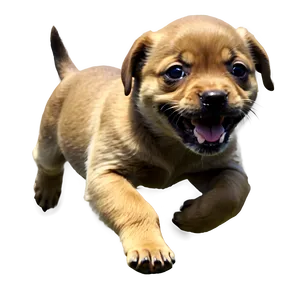 Running Puppy Png 05062024 PNG image