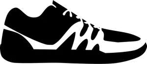 Running Shoe Silhouette PNG
