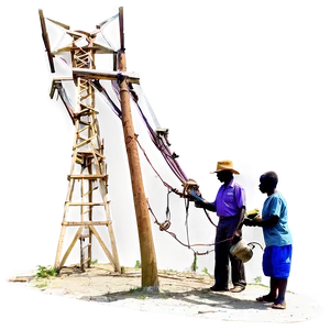 Rural Electrification Lines Png 65 PNG image