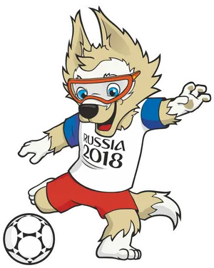 Russia2018 World Cup Mascot PNG image