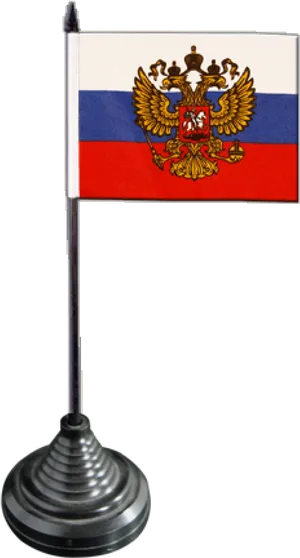 Russian Presidential Flagon Desk Stand PNG image