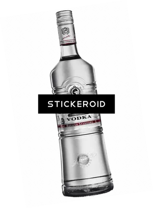 Russian Standard Vodka Bottle PNG image