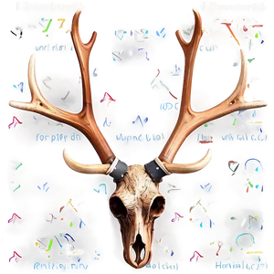 Rustic Antler Design Png 24 PNG image