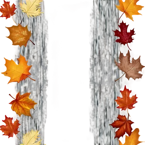 Rustic Autumn Leaves Png 05042024 PNG image