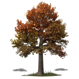 Rustic Autumn Trees Scene Png Fjy1 PNG image