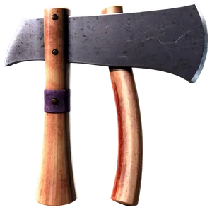 Rustic Axe Composition Png 05252024 PNG image