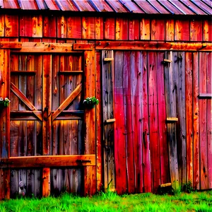 Rustic Barn PNG Rml52