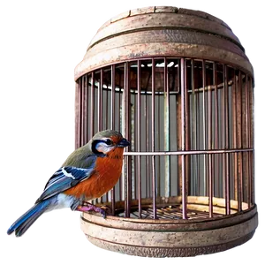 Rustic Bird Cage Image Png Mvp PNG image