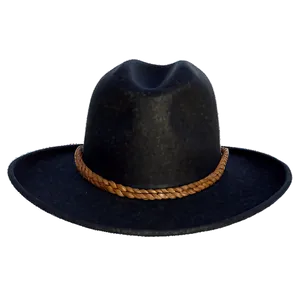 Rustic Black Cowboy Hat Png 30 PNG image