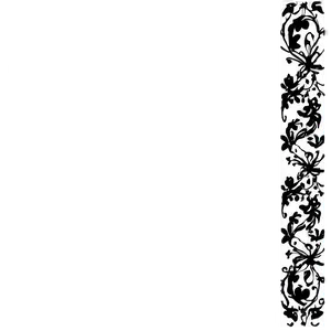 Rustic Black Sketch Border PNG 05252024