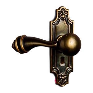 Rustic Bronze Door Knob Png Cbf61 PNG image