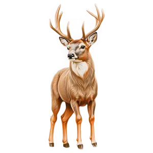 Rustic Buck Sketch PNG Txm85 PNG
