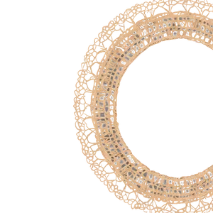 Rustic Burlap Doily PNG 22