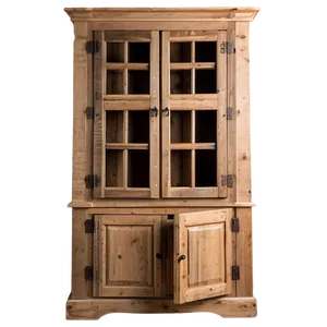 Rustic Cabinet Style Png Mux PNG image