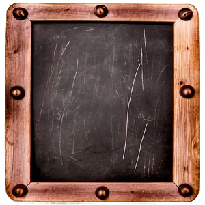 Rustic Chalkboard PNG Ajy PNG