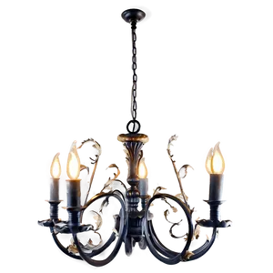 Rustic Chandelier Png Chd PNG image