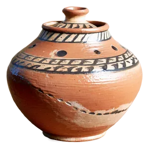 Rustic Clay Pottery Png 1 PNG image