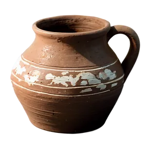 Rustic Clay Pottery Png 23 PNG image