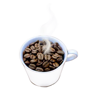 Rustic Coffee Steam PNG 06212024