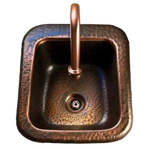 Rustic Copper Sink Png Vpl PNG image