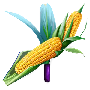 Rustic Corn Stalk PNG Xdk72 PNG