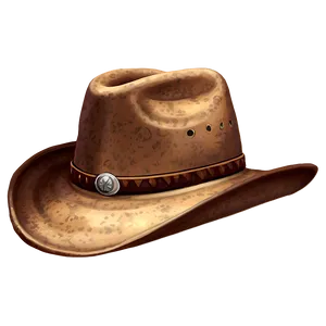 Rustic Cowboy Hat Transparent Art Png 05262024 PNG image