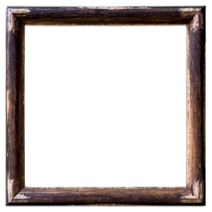 Rustic Decorative Frame PNG Bcx