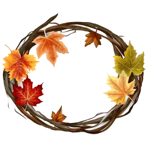 Rustic Fall Leaf Png 05252024 PNG image