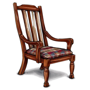 Rustic Farmhouse Armchair PNG 73 PNG