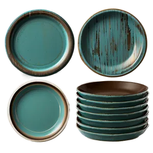 Rustic Farmhouse Plates PNG 06212024