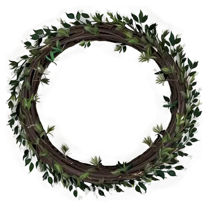 Rustic Farmhouse Wreath PNG 05242024
