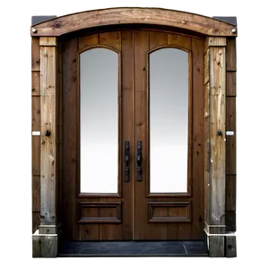 Rustic Front Door Png 06212024 PNG image