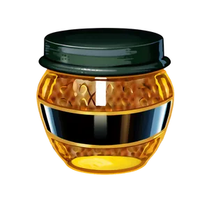 Rustic Honey Pot PNG 06292024