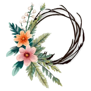 Rustic Indie Flower Decoration PNG 73 PNG
