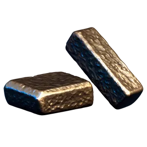 Rustic Iron Ingot PNG Gad19 PNG