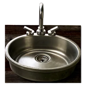 Rustic Kitchen Sink Png Erj80 PNG image