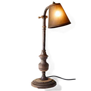 Rustic Lamp PNG 05252024