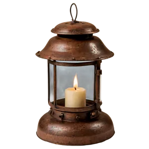 Rustic Lantern PNG Lao11