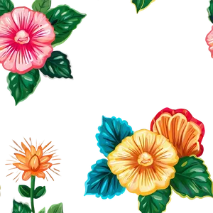 Rustic Mexican Flowers Png 51 PNG image