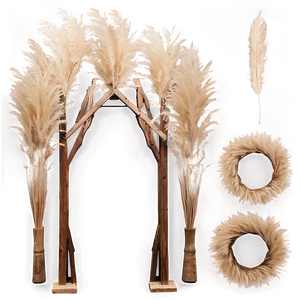 Rustic Pampas Setup Png 21 PNG image