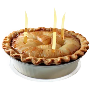 Rustic Pear Pie PNG 05232024