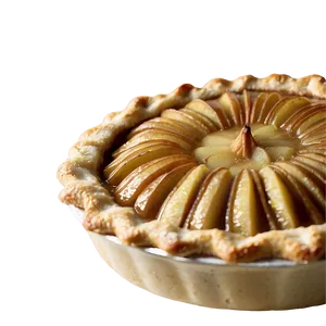 Rustic Pear Pie PNG Snt