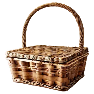 Rustic Picnic Basket PNG Asl60 PNG