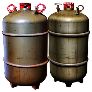 Rustic Propane Tank PNG 19