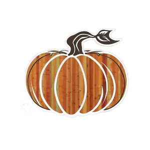 Rustic Pumpkin Outline Look Png Iun54 PNG image