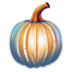 Rustic Pumpkin Silhouette PNG Yxf