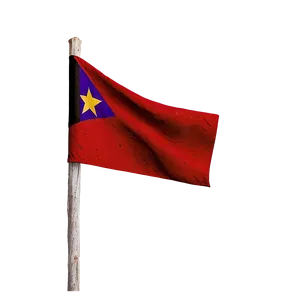 Rustic Red Flag Theme PNG Jtk PNG