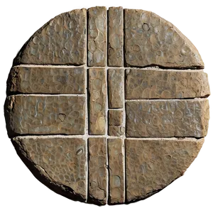 Rustic Stone Paving PNG 06272024