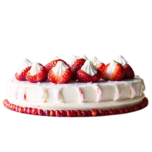 Rustic Strawberry Cake PNG Wyc20 PNG